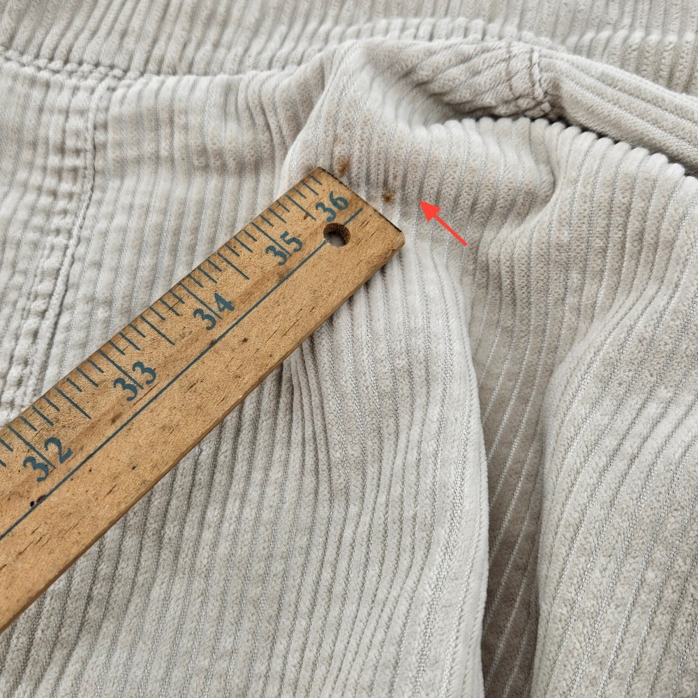 Liz‎ Claiborne Wide Whale Womens Corduroy Oversized Jacket Size M Blazer Cozy - Picture 7 of 9